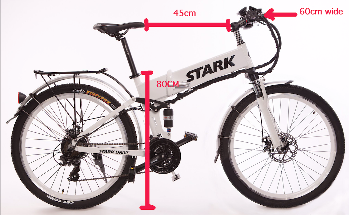 full size folding e bike